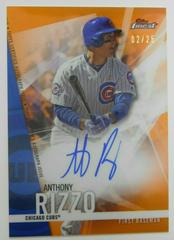 Anthony Rizzo Baseball Cards 2017 Topps Finest Autographs Prices