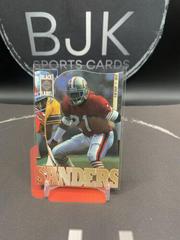 Deion Sanders [Black Label Silver Die Cut] Football Cards 1995 Collector's Edge Prices