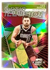 Luka Doncic #5 Basketball Cards 2022 Panini Contenders Optic Illusion Prices