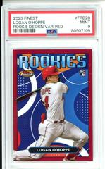 Logan O'Hoppe [Red] #19 Baseball Cards 2023 Topps Finest Prices