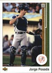 Jorge Posada Baseball Cards 2002 UD Authentics Prices