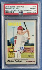 Shohei Ohtani Baseball Cards 2019 Topps Heritage Real One Autographs Prices