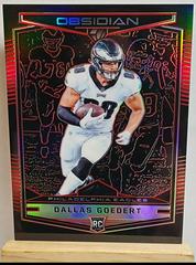 Dallas Goedert [Red] #157 Football Cards 2018 Panini Obsidian Prices