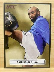 Anderson Silva [Black] Ufc Cards 2013 Topps UFC Bloodlines Octagon Side Prices