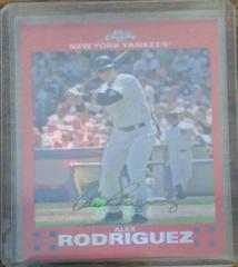 Alex Rodriguez [Red Refractor] Baseball Cards 2007 Topps Chrome Prices