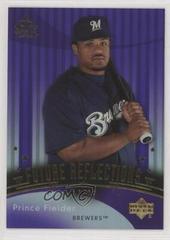 Prince Fielder [Purple] Baseball Cards 2005 Upper Deck Reflections Prices