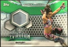 Bayley [Green] Wrestling Cards 2019 Topps WWE Women's Division Mat Relics Prices