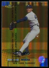 Mariano Rivera [Gold Refractor] #239 Baseball Cards 1999 Finest Prices