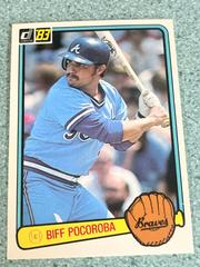 Biff Pocoroba #436 Baseball Cards 1983 Donruss Prices