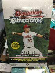 Hobby Box Baseball Cards 2010 Bowman Chrome Prices