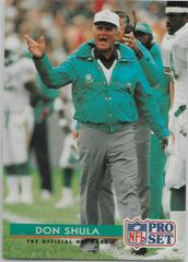 Don Shula #234 Football Cards 1992 Pro Set Prices