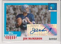 Jim McMahon #A-JMC Football Cards 2005 Topps All American Autograph Prices