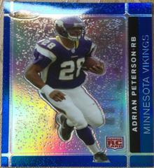 Adrian Peterson [Blue Refractor] Football Cards 2007 Topps Finest Prices