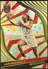 Aari McDonald [Astro] #21 Basketball Cards 2022 Panini Revolution WNBA Prices