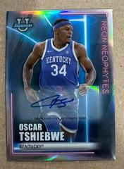 Oscar Tshiebwe [Autograph] #NN-17 Basketball Cards 2022 Bowman University Best Neon Neophytes Prices
