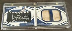 George Brett [Black White Seams] Baseball Cards 2022 Panini Absolute Material Booklet Signatures Prices
