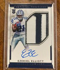 Ezekiel Elliott [Patch Autograph] #104 Football Cards 2016 Panini National Treasures Prices