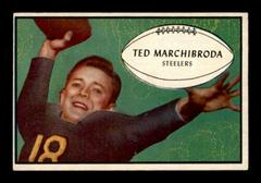 Ted Marchibroda #93 Football Cards 1953 Bowman Prices