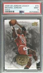 Michael Jordan Gold #70 Basketball Cards 2009 Upper Deck Jordan Legacy Prices
