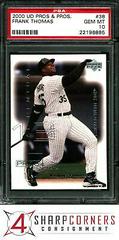 Frank Thomas Baseball Cards 2000 UD Pros & Prospects Prices
