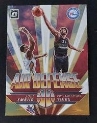 Joel Embiid [Holo] #5 Basketball Cards 2021 Panini Donruss Optic Air Defense Prices