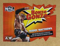 Buddy Matthews Wrestling Cards 2022 SkyBox Metal Universe AEW Bonzo Gonzo Prices