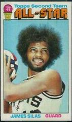 James Silas All-Star Basketball Cards 1976 Topps Prices