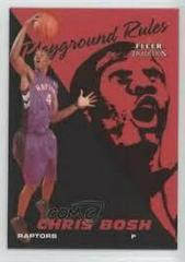 Chris Bosh #4 Basketball Cards 2003 Fleer Tradition Playground Rules Prices