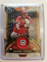 Shohei Ohtani [Gold] #83 Baseball Cards 2023 Topps Tribute Prices