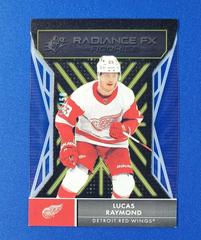 Lucas Raymond [Gold] #RFX-90 Hockey Cards 2021 SPx Radiance FX Prices