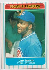 Lee Smith Baseball Cards 1986 Fleer League Leaders Prices