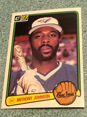 Anthony Johnson #629 Baseball Cards 1983 Donruss Prices