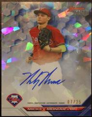 Mickey Moniak [Aomic Refractor] Baseball Cards 2016 Bowman's Best of 2016 Autograph Prices