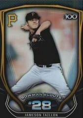 Jameson Taillon #BTP28 Baseball Cards 2015 Bowman Scout's Top 100 Prices