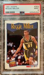 Reggie Miller Basketball Cards 1991 Hoops Prices