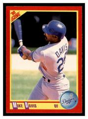 Mike Davis #437 Baseball Cards 1990 Score Prices