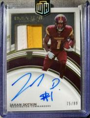Jahan Dotson [Patch Autograph] #109 Football Cards 2022 Panini Immaculate Collection Prices