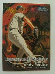 Andy Pettitte #591 Baseball Cards 1998 Fleer Prices