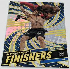Brock Lesnar #5 Wrestling Cards 2023 Panini Revolution WWE Revolutionary Finishers Prices
