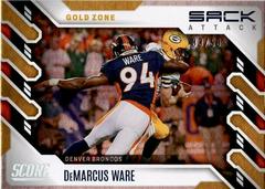 DeMarcus Ware [Gold Zone] #SA-DW Football Cards 2022 Panini Score Sack Attack Prices
