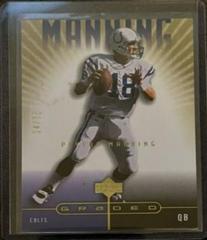 Peyton Manning Football Cards 2002 Upper Deck Graded Prices