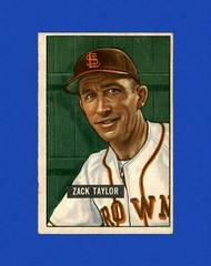 Zack Taylor #315 Baseball Cards 1951 Bowman Prices