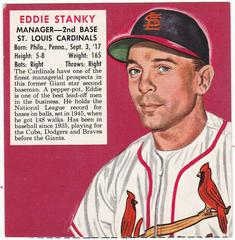 Eddie Stanky Baseball Cards 1952 Red Man Tobacco Prices