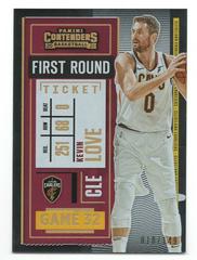 Kevin Love [1st Round Ticket] Basketball Cards 2020 Panini Contenders Prices