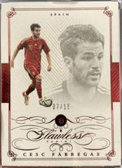 Cesc Fabregas [Ruby] Soccer Cards 2016 Panini Flawless Prices