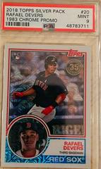 Rafael Devers Baseball Cards 2018 Topps Silver Pack 1983 Chrome Promo Prices