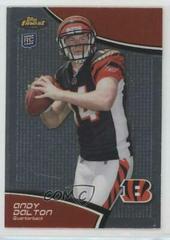 Andy Dalton #116 Football Cards 2011 Topps Finest Prices