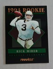 Rick Mirer #12 Football Cards 1993 Pinnacle Rookies Prices