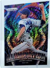 Jacob deGrom [Shimmer Prizm] #IL-1 Baseball Cards 2022 Panini Prizm Illumination Prices