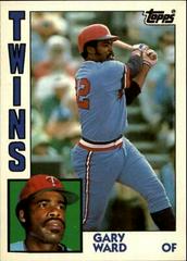 Gary Ward #67 Baseball Cards 1984 Topps Tiffany Prices